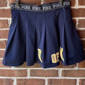 PINK Victoria's Secret PINK RARE Navy U Of M cheer Skirt